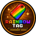 Rainbow Name Tag in Gnomes! [Steal & Escape]